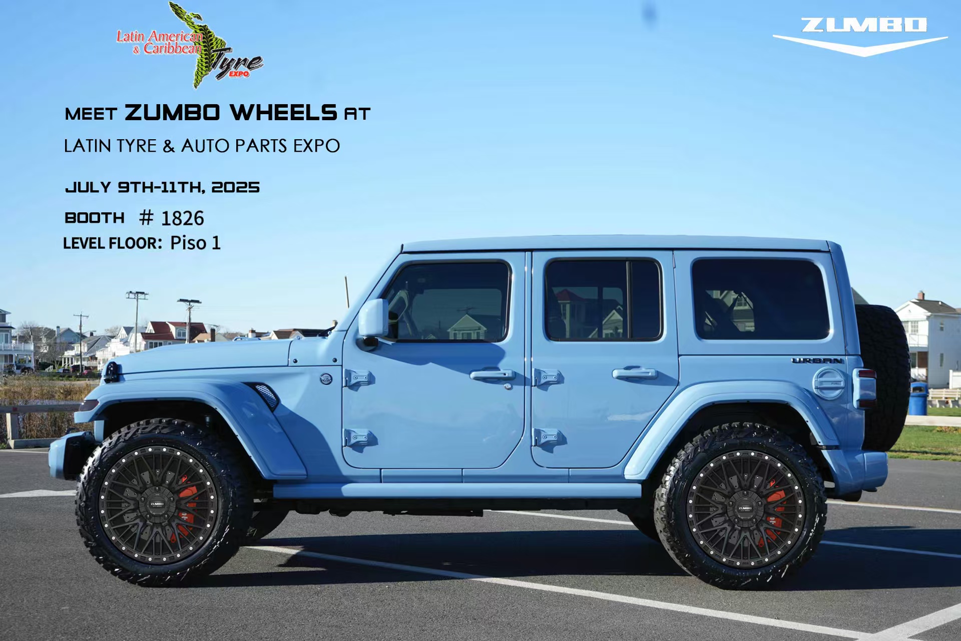 Alloy Wheels Team Will Be In Latin Tyre & Auto Parts Expo Booth #1826