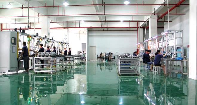 Borui turbocharger production workshop