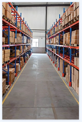 Suspension parts inventory warehouse